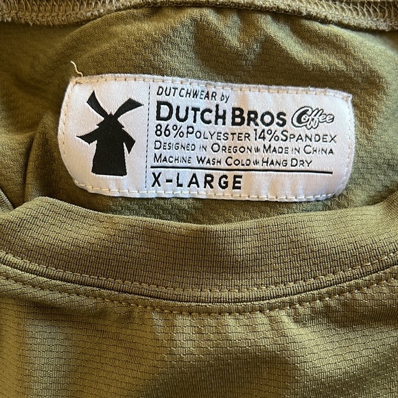 Dutch Bros mens long sleeve, size XL - Picture 3 of 3